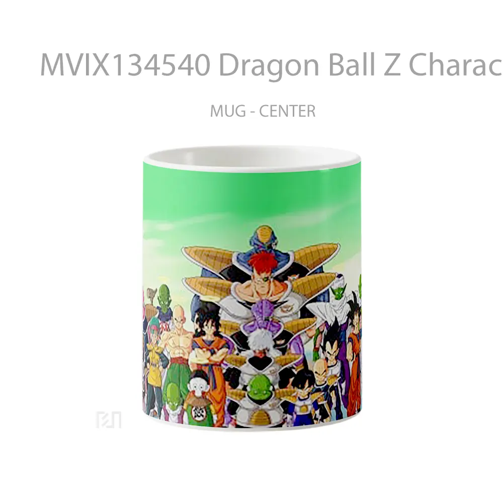 Mug Dragon Ball Z Characters Cangkir Anime