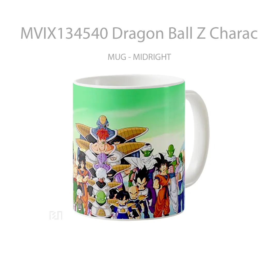 Mug Dragon Ball Z Characters Cangkir Anime - All-side / Desain