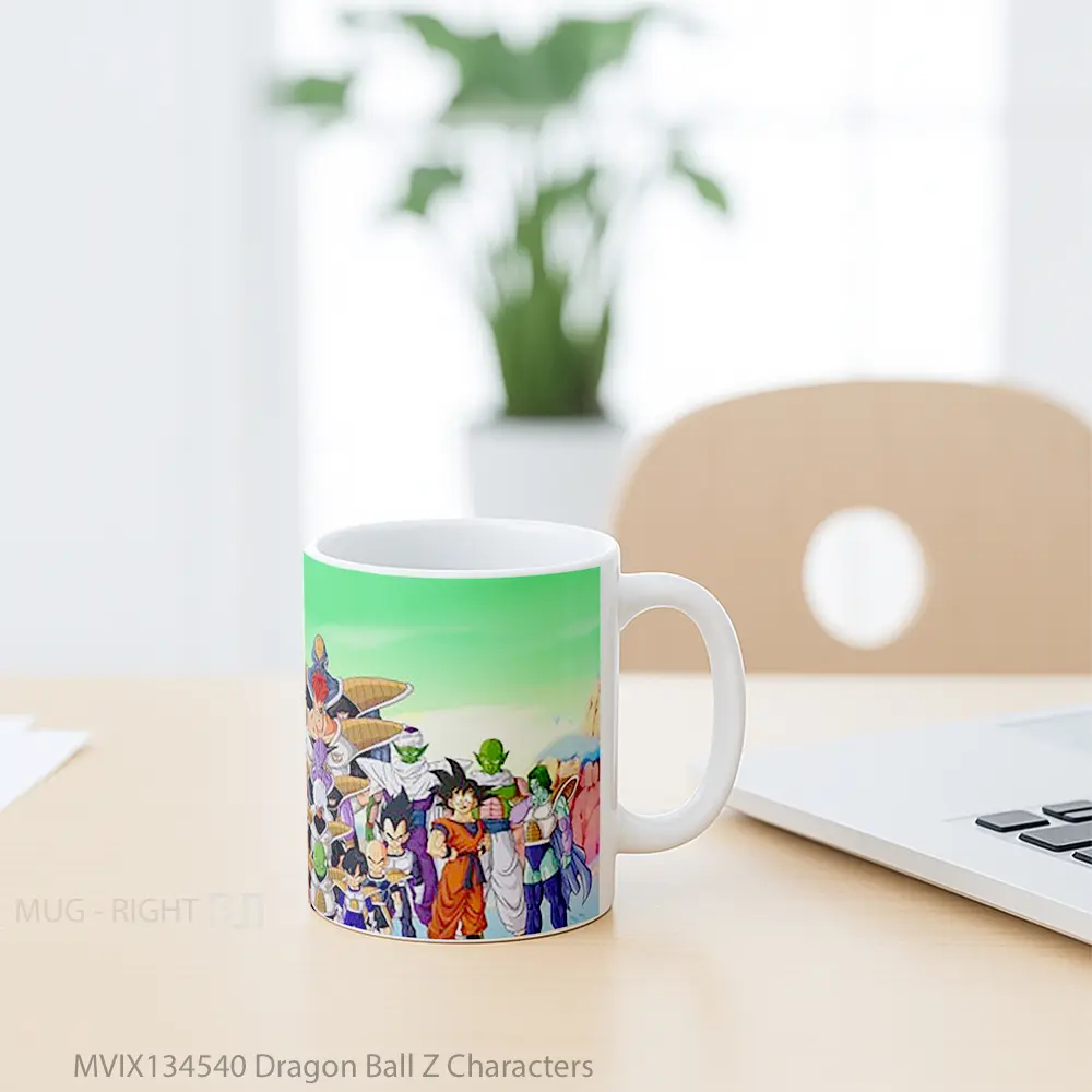 Mug Dragon Ball Z Characters Cangkir Anime - All-side / Desain