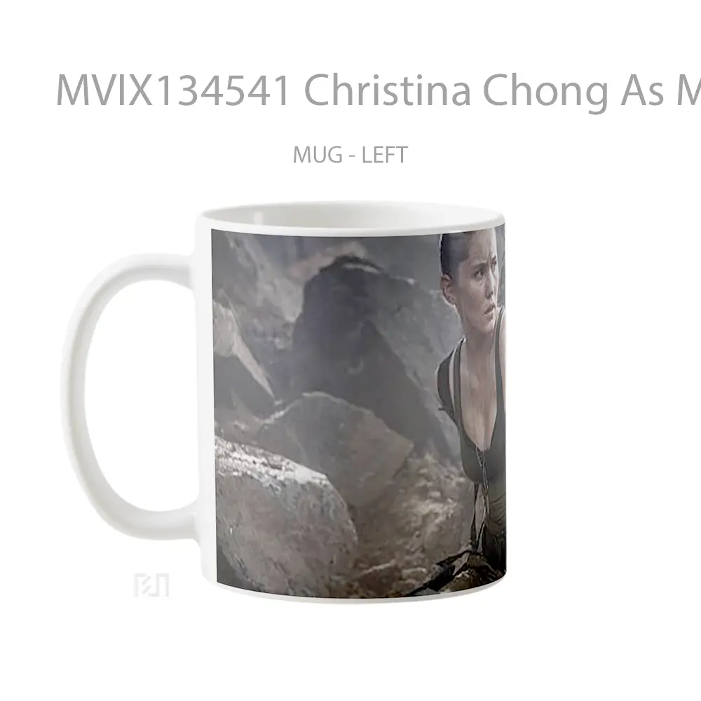 Mug Christina Chong As Macer In Halo Nightfall Cangkir Gamer - All-side / Desain