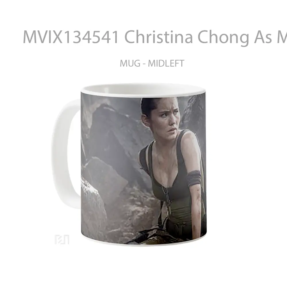 Mug Christina Chong As Macer In Halo Nightfall Cangkir Gamer - All-side / Desain