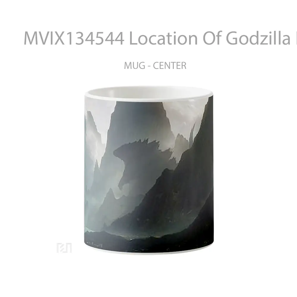 Mug Location Of Godzilla Hawaii Gelas Keramik Unik