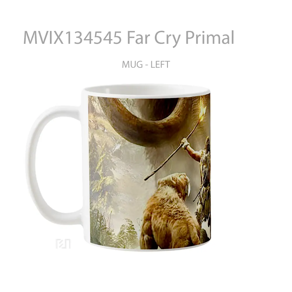 Mug Far Cry Primal Gelas Keramik Unik - All-side / Desain