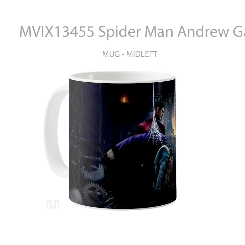 Mug Spider Man Andrew Garfield And Gwen Stacy Emma Stone Gelas Superhero - All-side / Desain