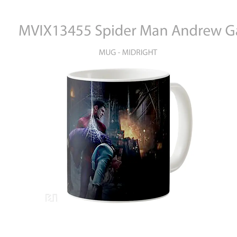 Mug Spider Man Andrew Garfield And Gwen Stacy Emma Stone Gelas Superhero - All-side / Desain