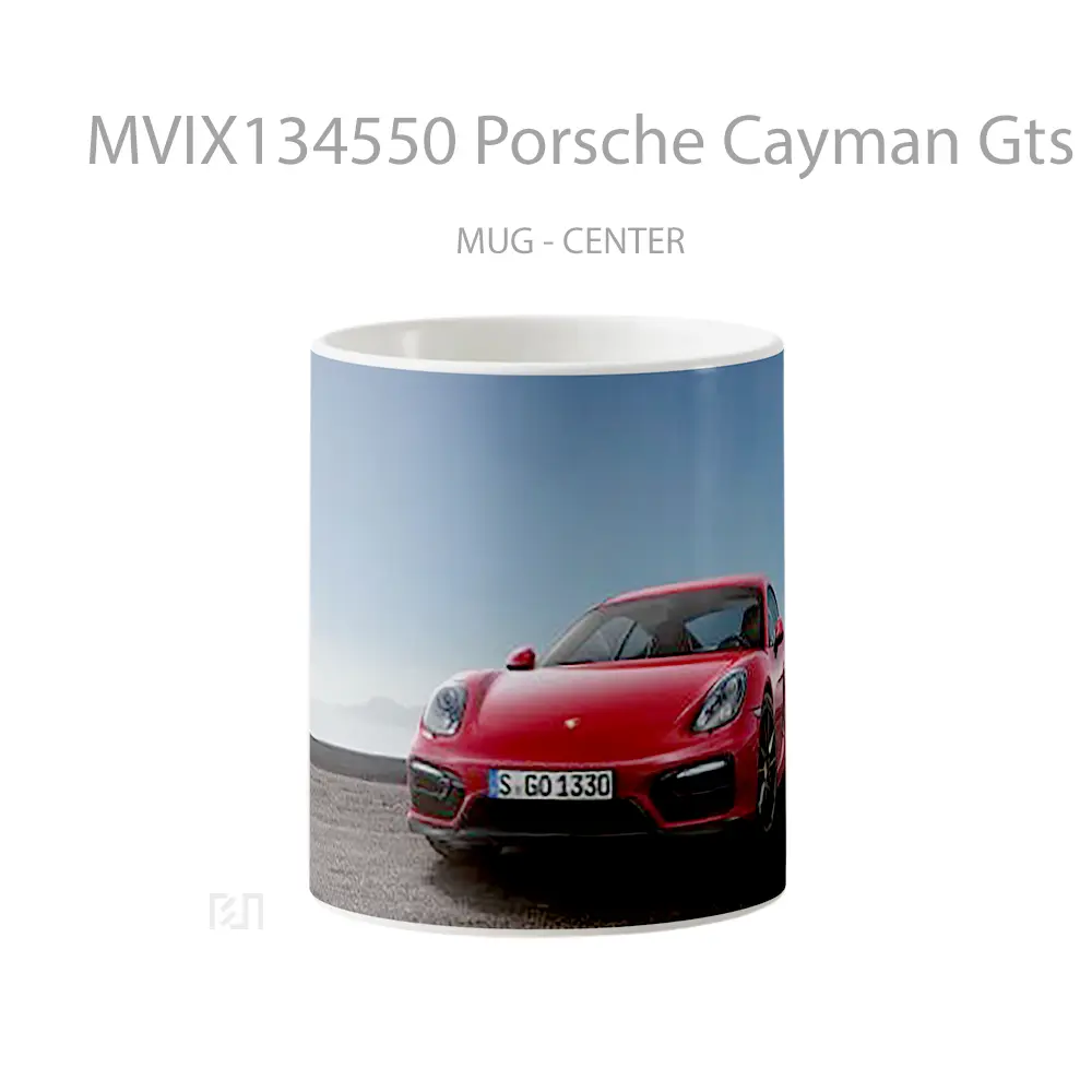 Mug Porsche Cayman Gts Cangkir Mobil