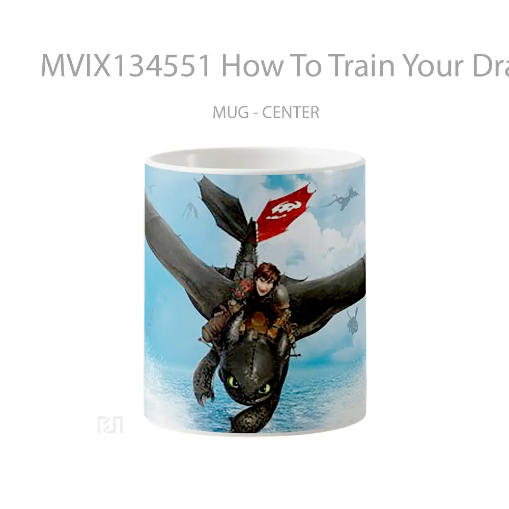 Mug How To Train Your Dragon 2 Gelas Fantasi