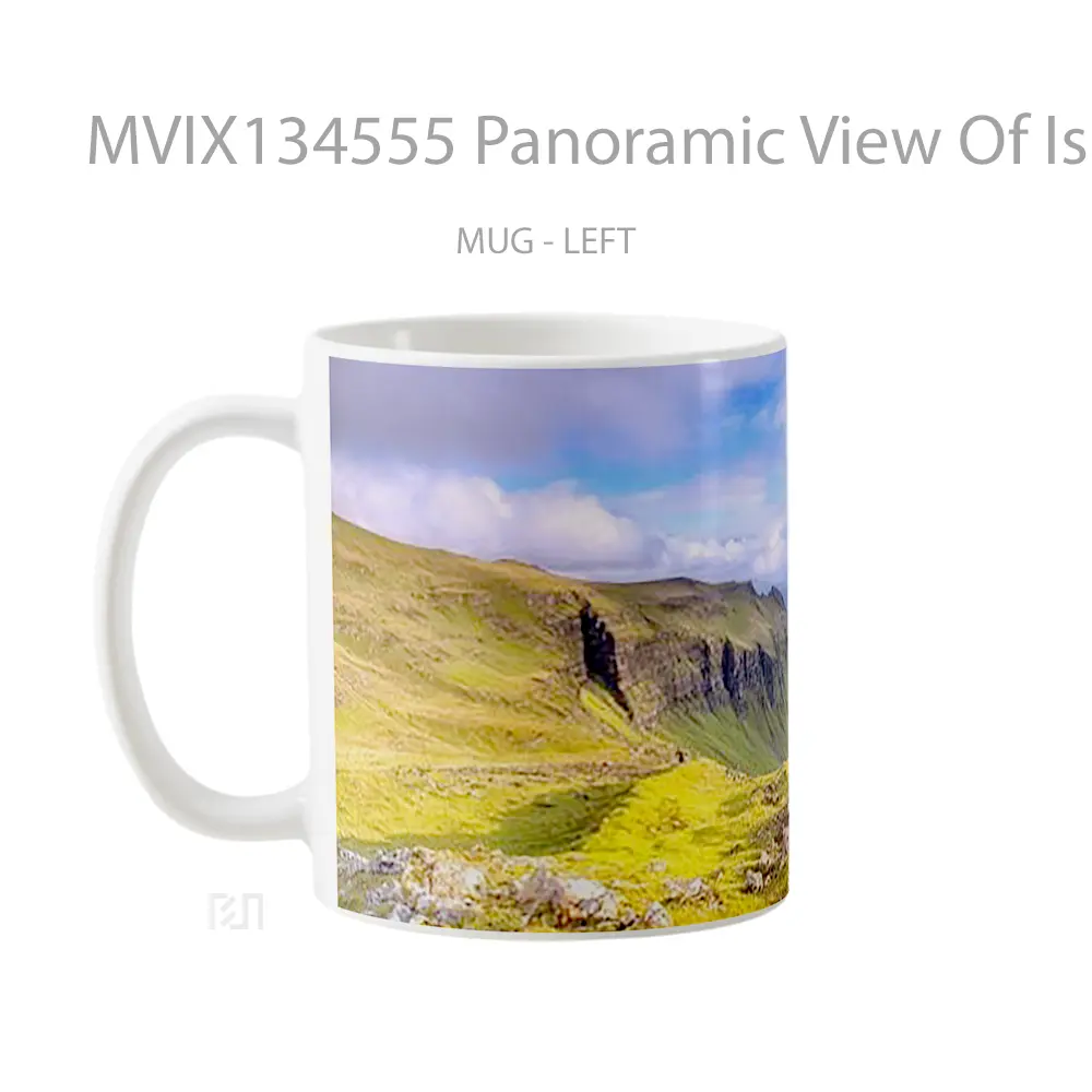 Mug Panoramic View Of Isle Of Skye Gelas Keramik Unik - All-side / Desain