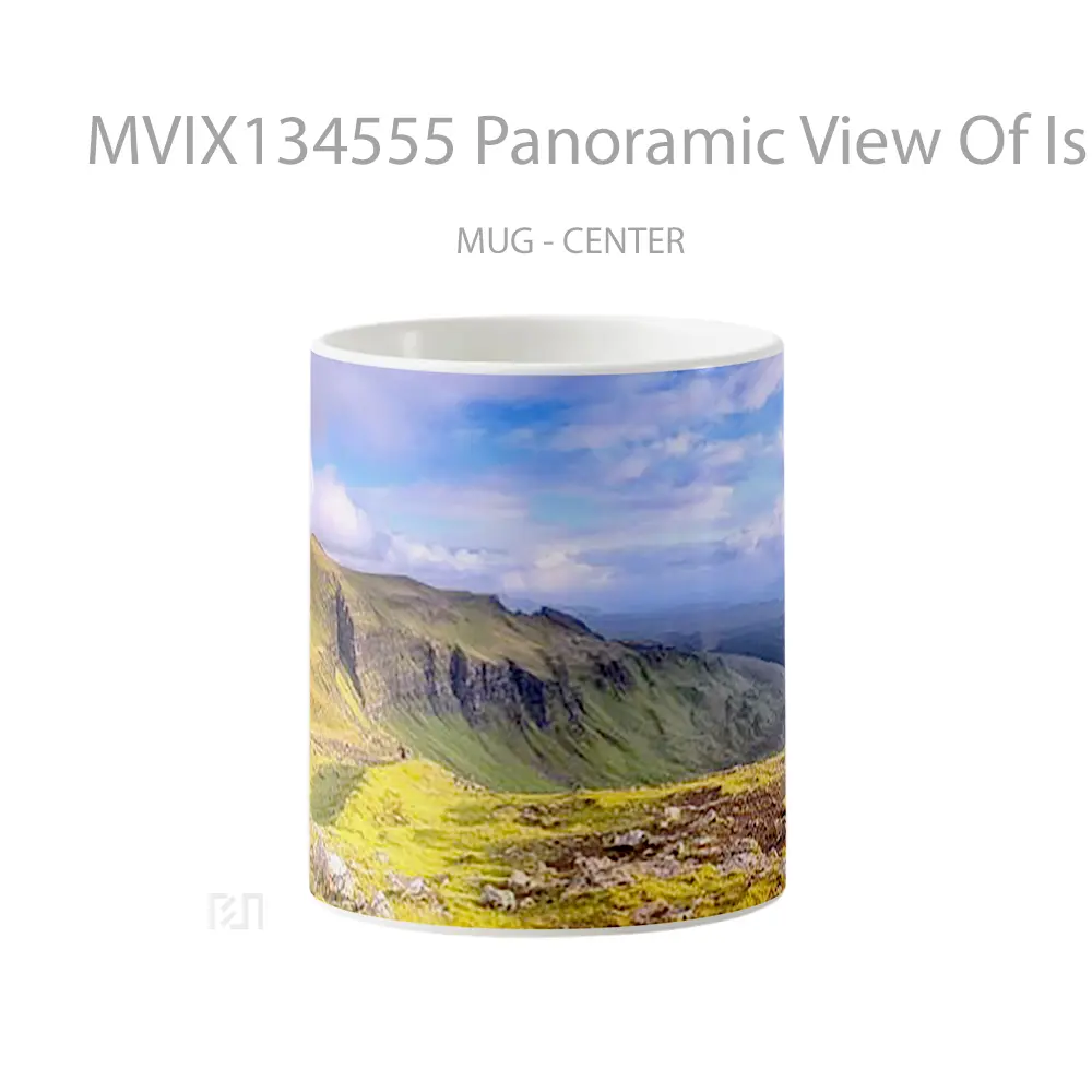Mug Panoramic View Of Isle Of Skye Gelas Keramik Unik