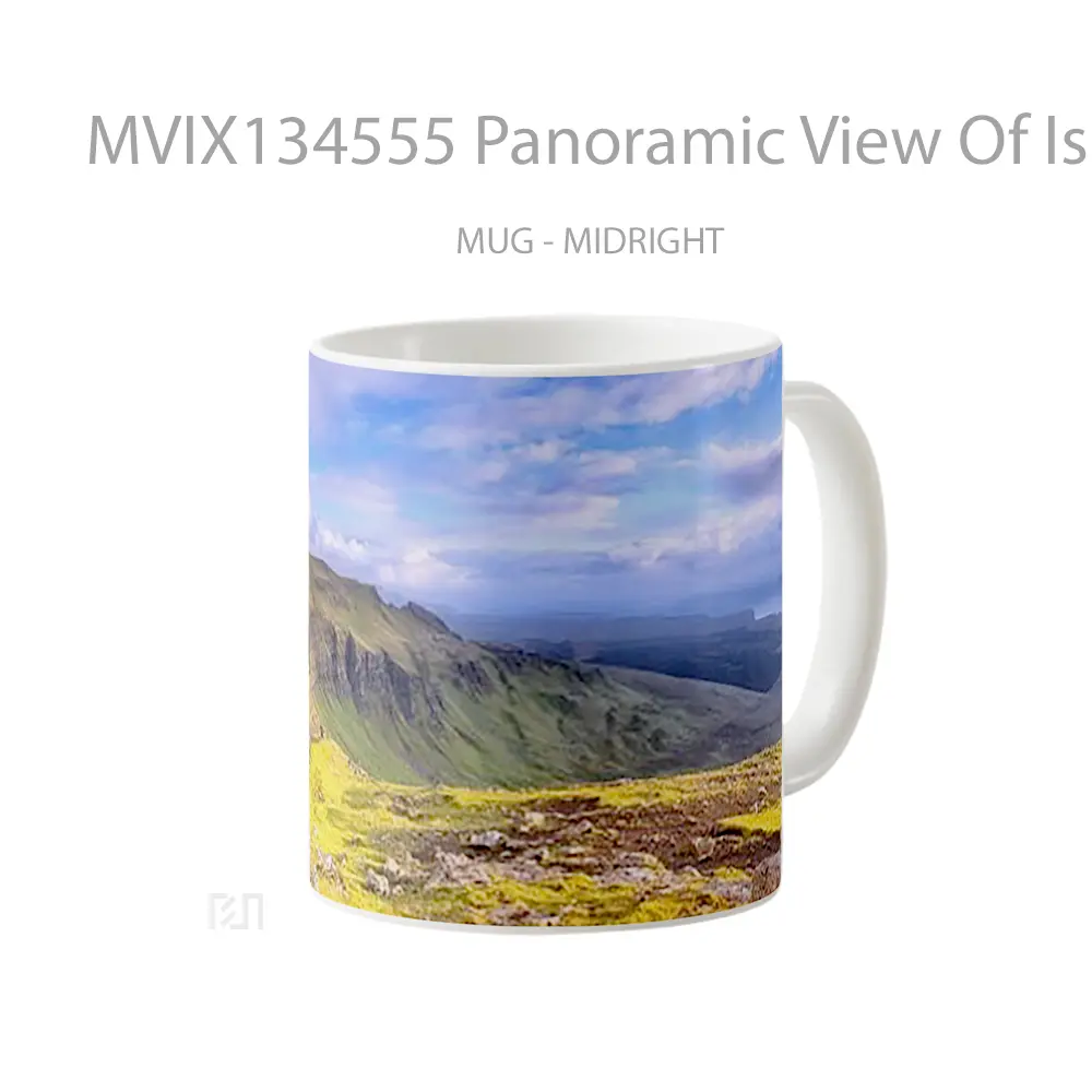 Mug Panoramic View Of Isle Of Skye Gelas Keramik Unik - All-side / Desain