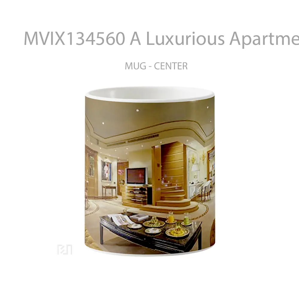 Mug A Luxurious Apartment Gelas Keramik Unik