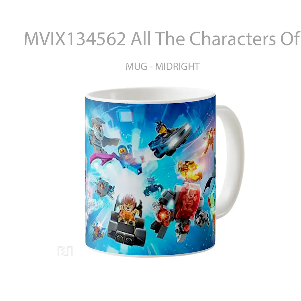 Mug All The Characters Of Lego Dimensions Gelas Keramik Unik - All-side / Desain