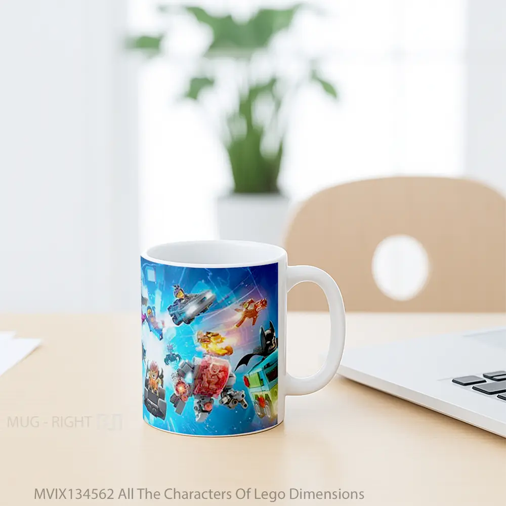 Mug All The Characters Of Lego Dimensions Gelas Keramik Unik - All-side / Desain
