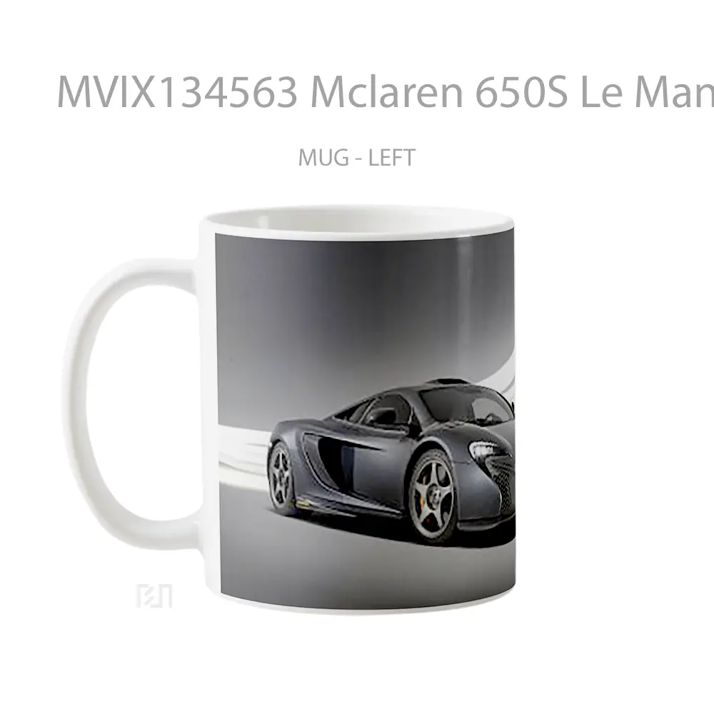 Mug Mclaren 650S Le Mans Gelas Keramik Unik - All-side / Desain