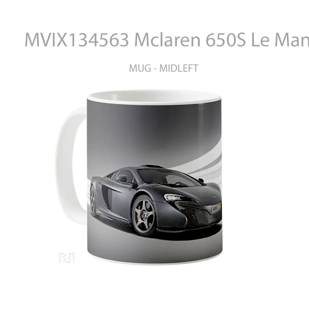 Mug Mclaren 650S Le Mans Gelas Keramik Unik - All-side / Desain
