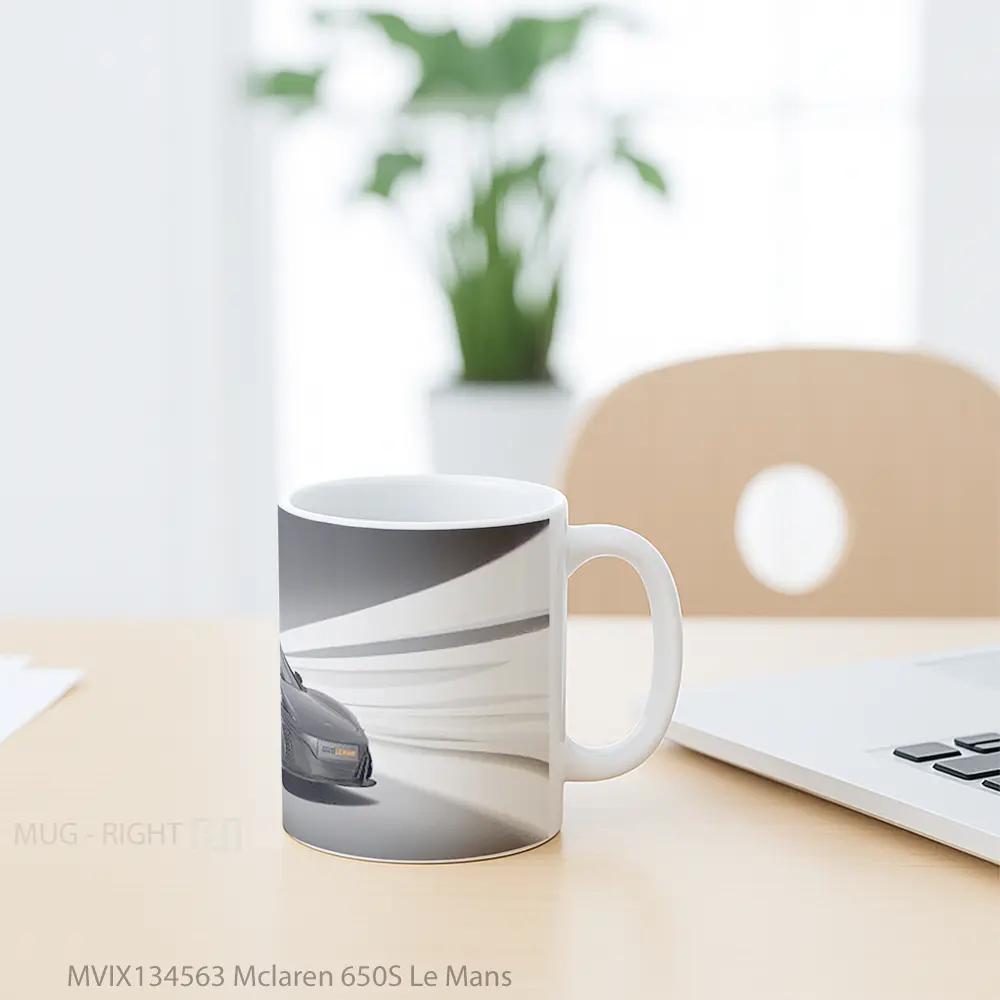 Mug Mclaren 650S Le Mans Gelas Keramik Unik - All-side / Desain