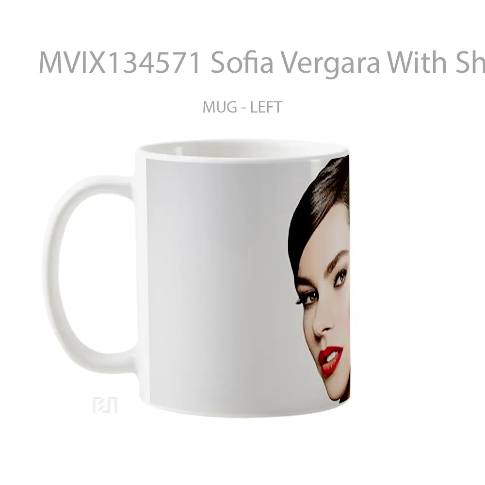 Mug Sofia Vergara With Short Hair Gelas Keramik Unik - All-side / Desain