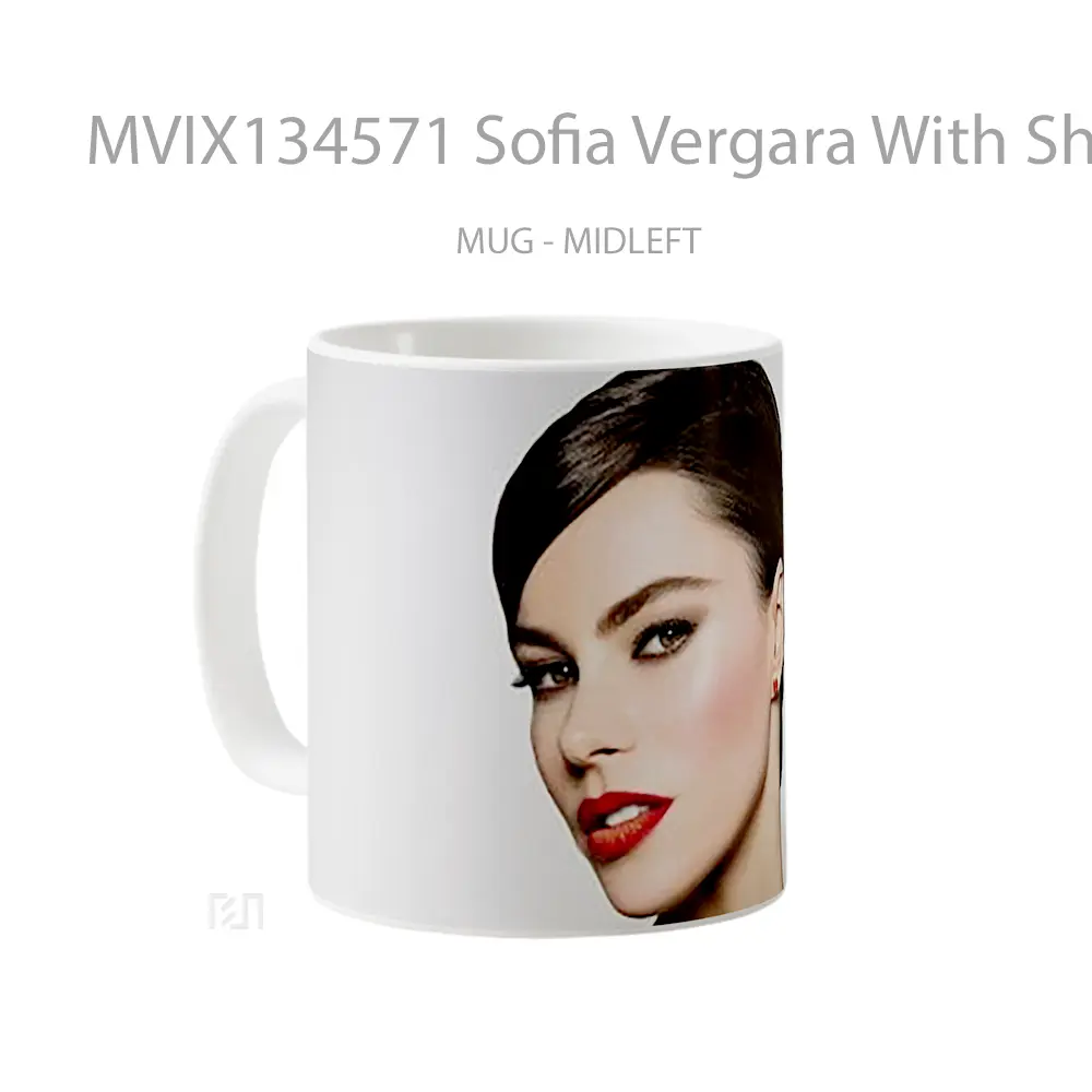 Mug Sofia Vergara With Short Hair Gelas Keramik Unik - All-side / Desain
