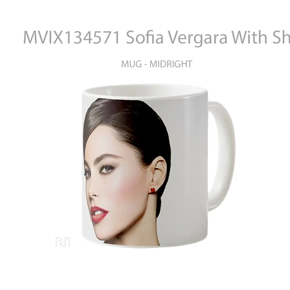 Mug Sofia Vergara With Short Hair Gelas Keramik Unik - All-side / Desain