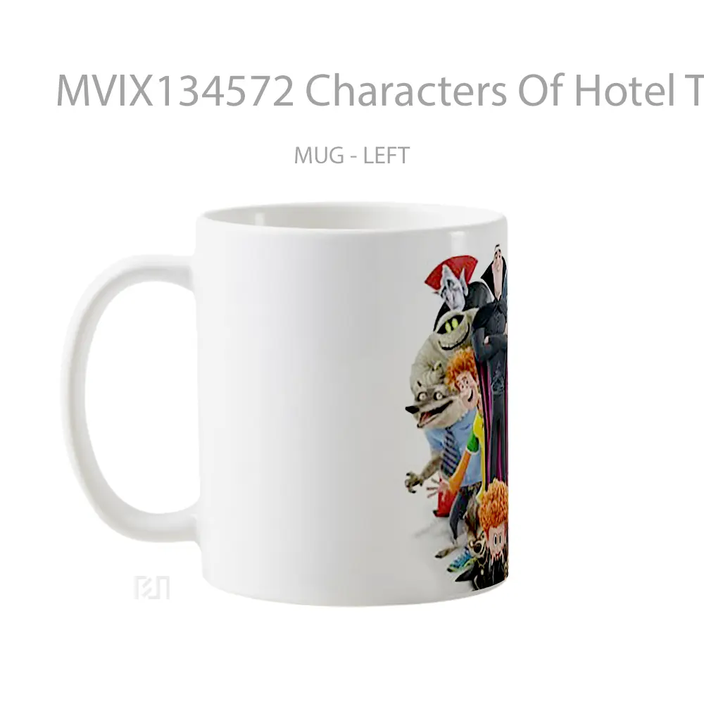 Mug Characters Of Hotel Transylvania 2 Gelas Keramik Unik - All-side / Desain