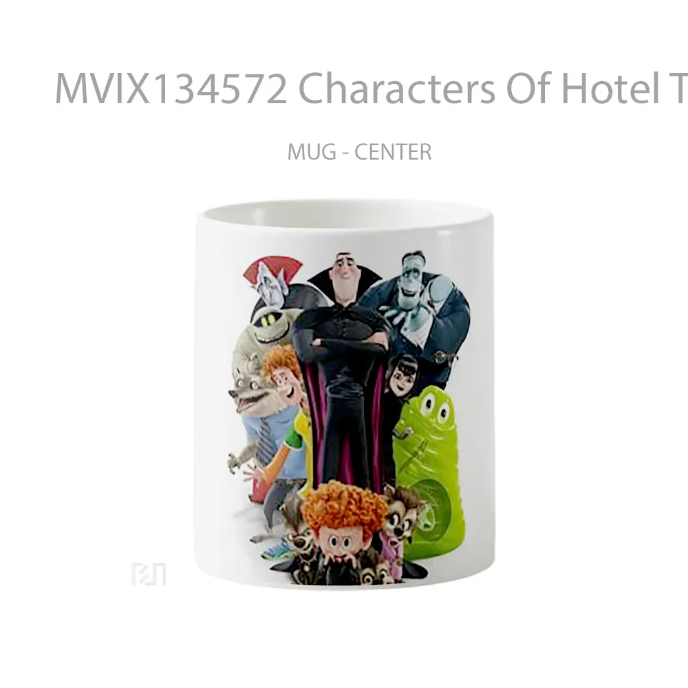 Mug Characters Of Hotel Transylvania 2 Gelas Keramik Unik