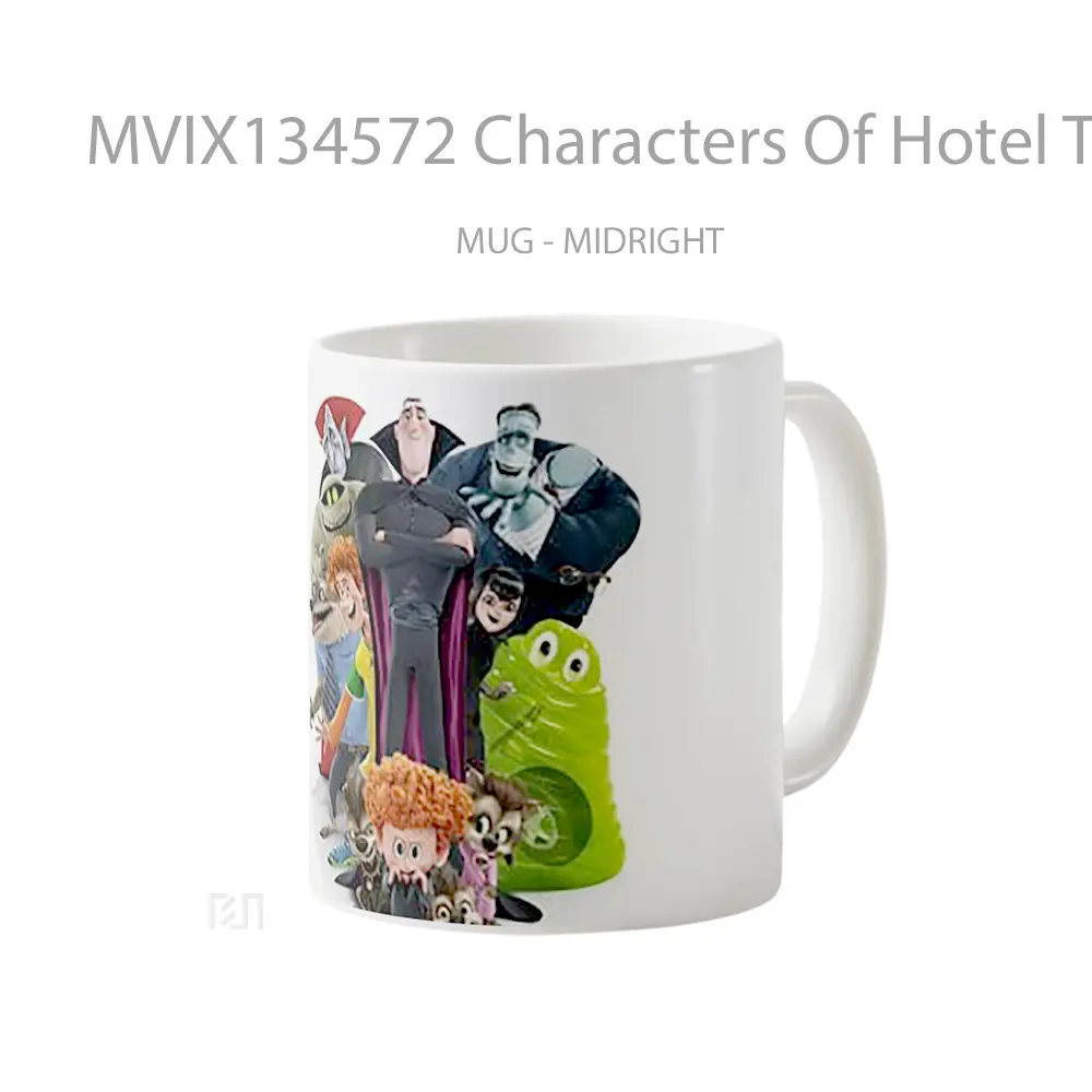Mug Characters Of Hotel Transylvania 2 Gelas Keramik Unik - All-side / Desain
