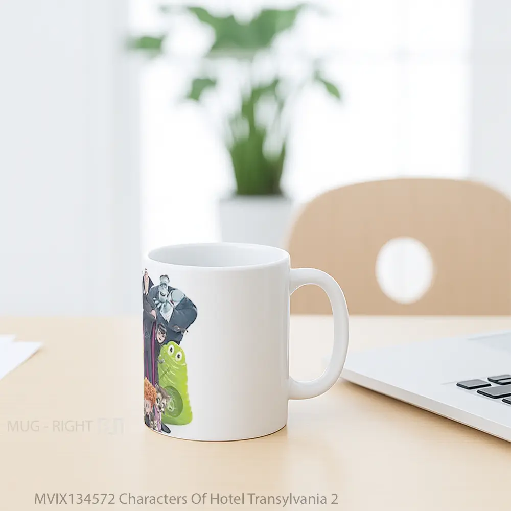 Mug Characters Of Hotel Transylvania 2 Gelas Keramik Unik - All-side / Desain