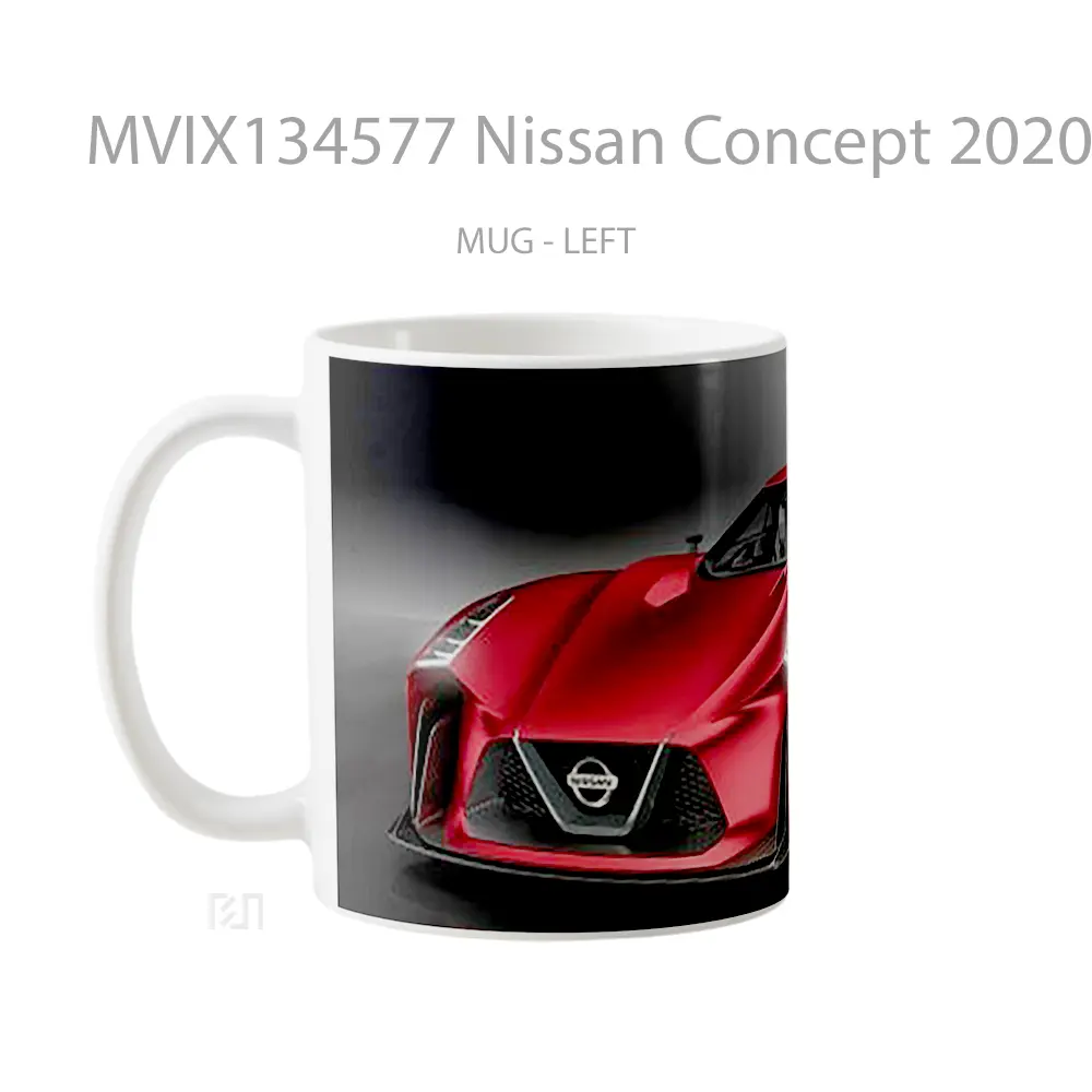 Mug Nissan Concept 2020 Cangkir Mobil - All-side / Desain