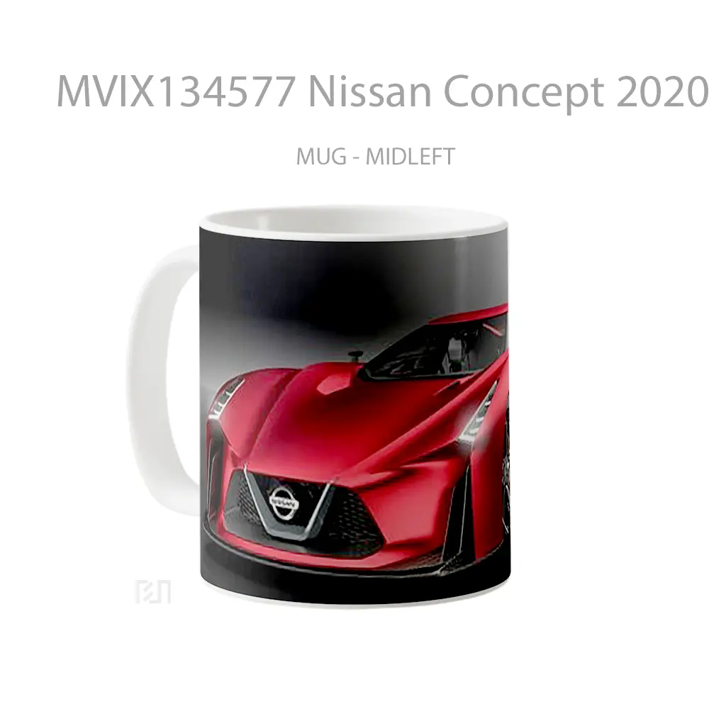 Mug Nissan Concept 2020 Cangkir Mobil - All-side / Desain