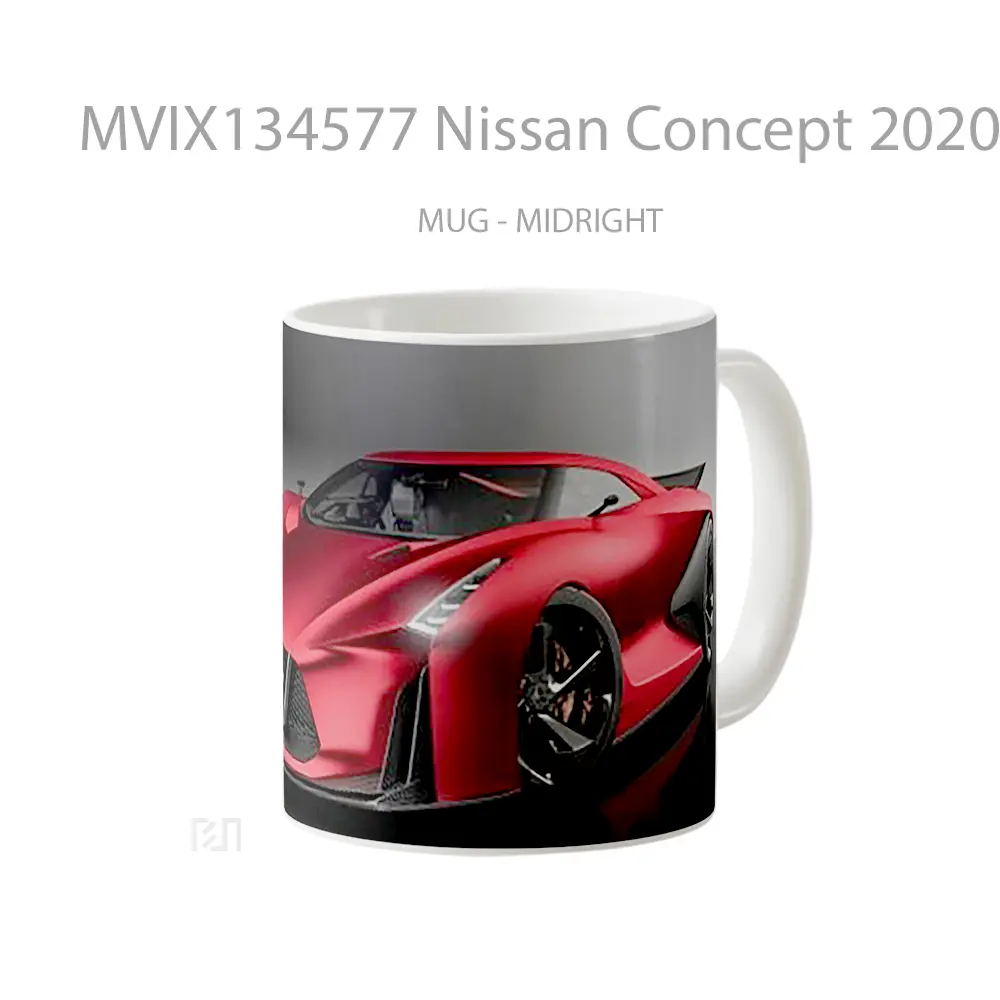 Mug Nissan Concept 2020 Cangkir Mobil - All-side / Desain