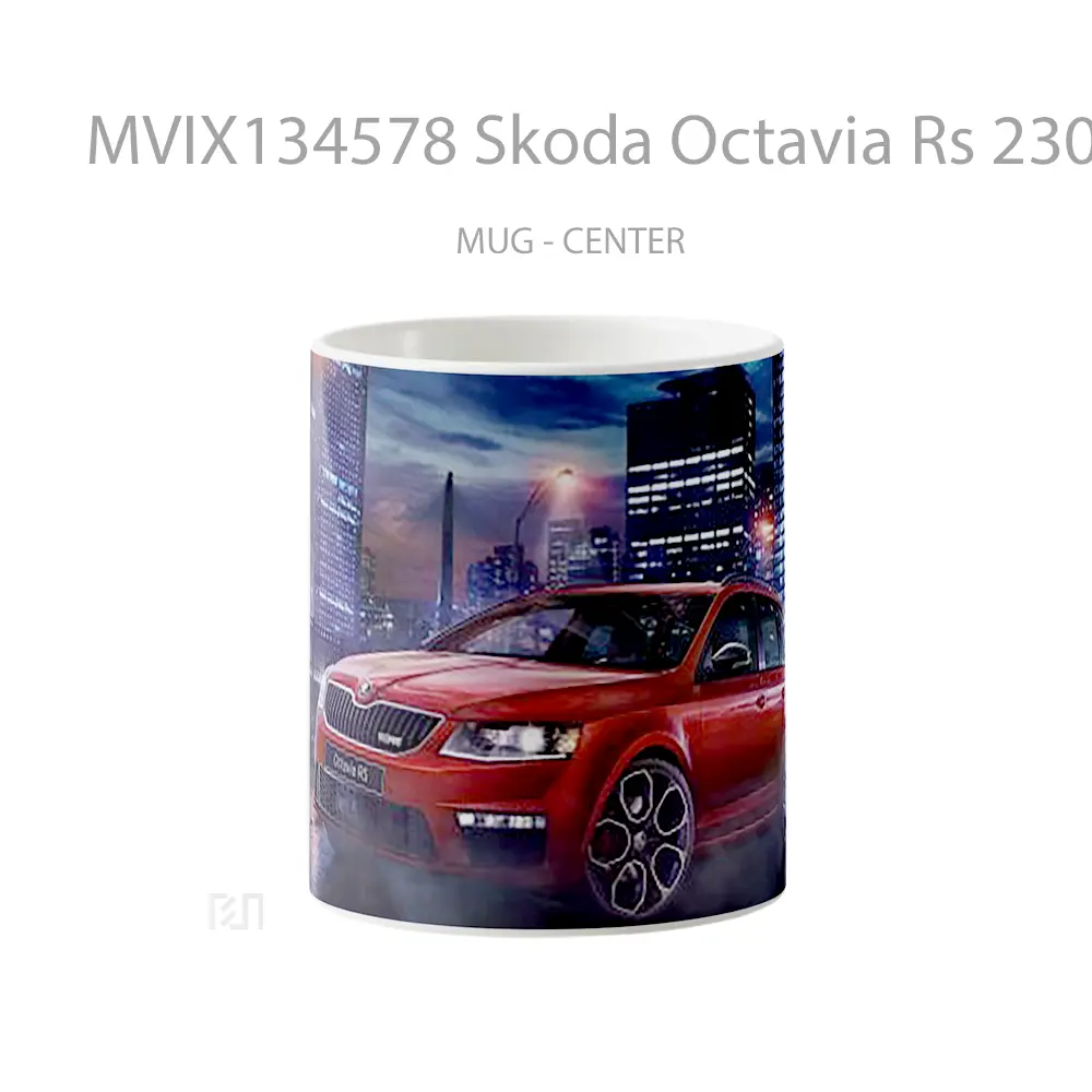 Mug Skoda Octavia Rs 230 Gelas Keramik Unik