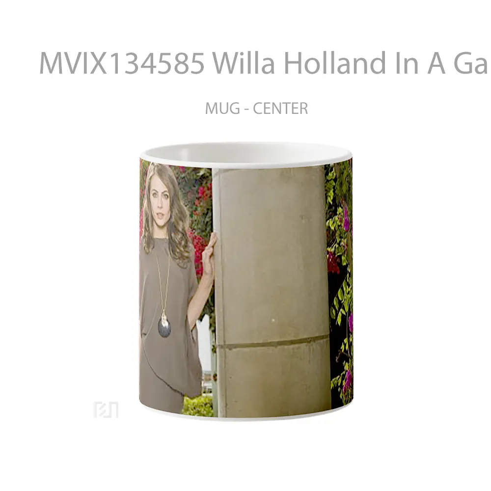 Mug Willa Holland In A Garden Gelas Pemandangan Alam