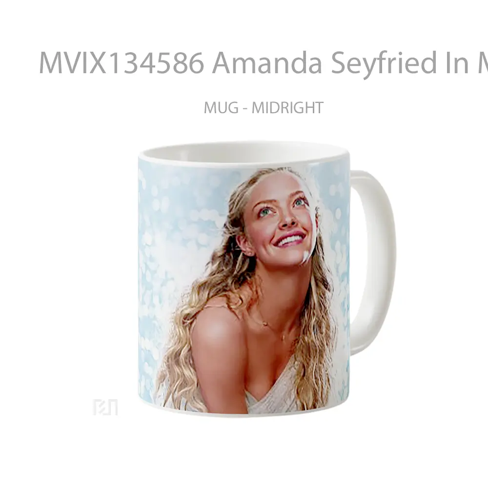 Mug Amanda Seyfried In Mamma Mia Gelas Keramik Unik - All-side / Desain