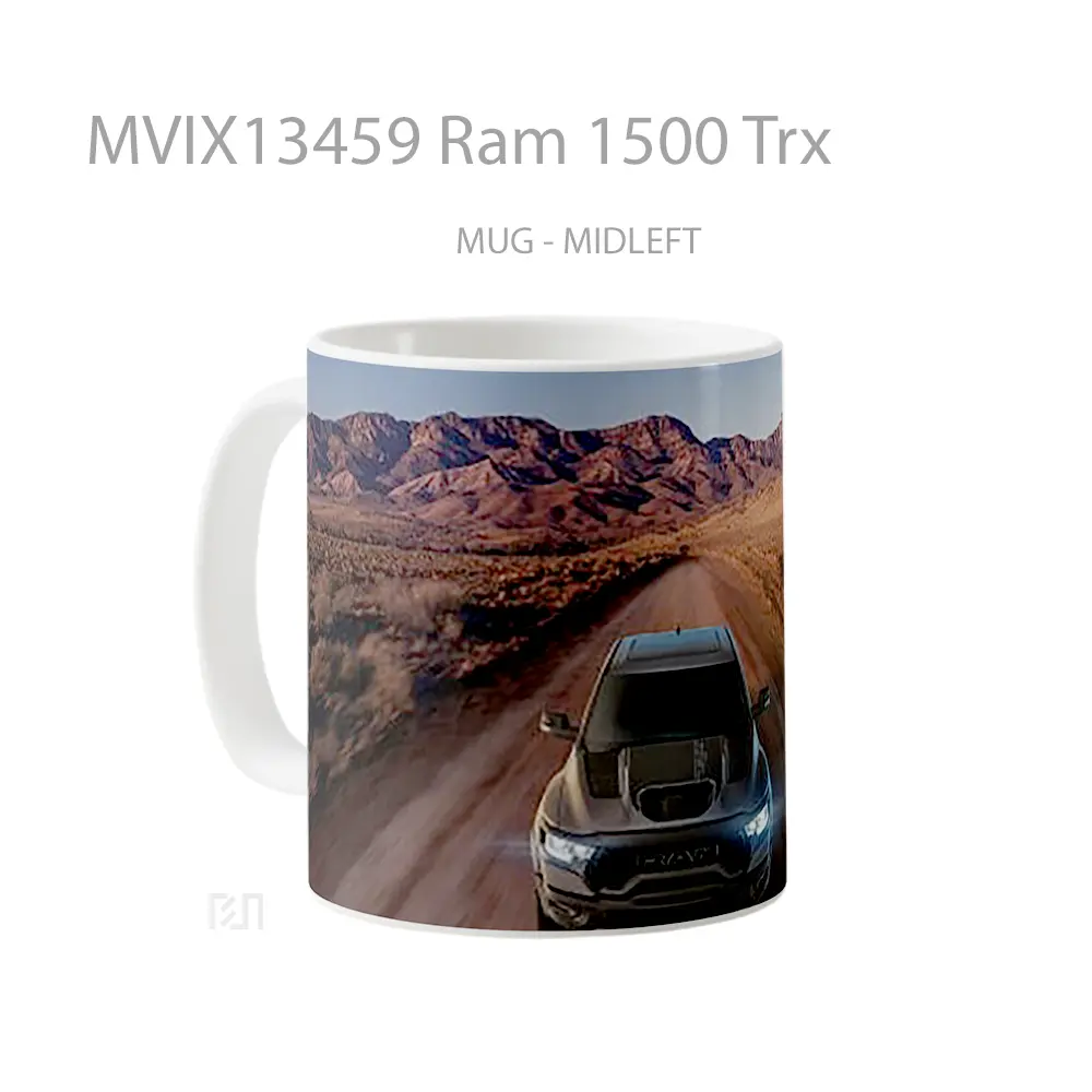 Mug Ram 1500 Trx Gelas Keramik Unik - All-side / Desain