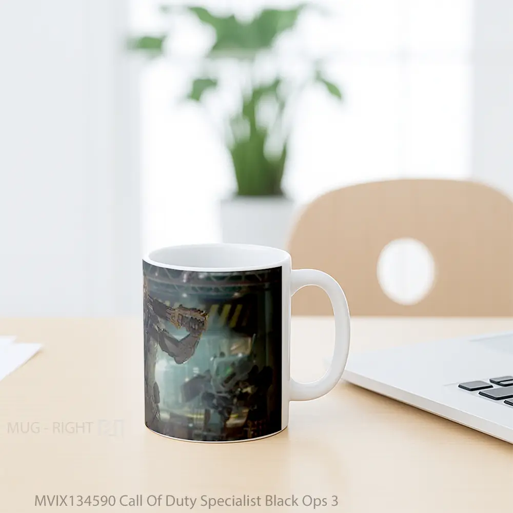 Mug Call Of Duty Specialist Black Ops 3 Cangkir Gamer - All-side / Desain