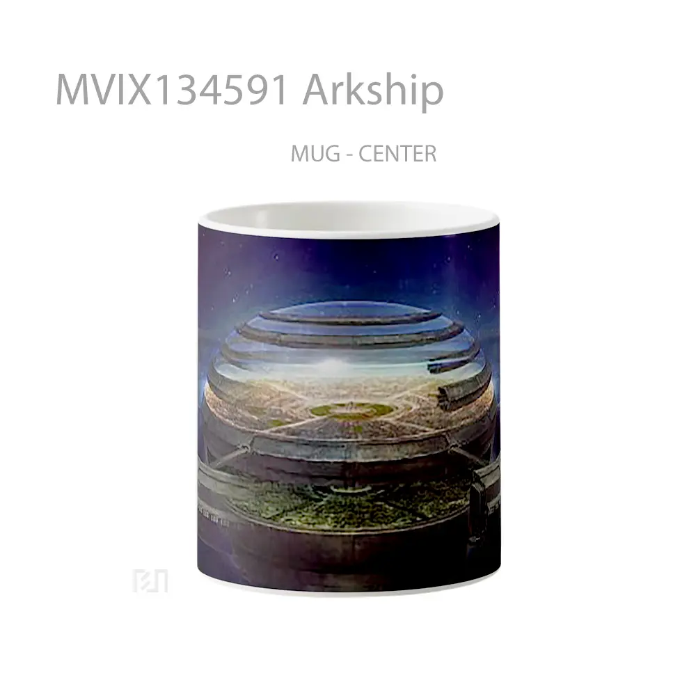 Mug Arkship Gelas Keramik Unik