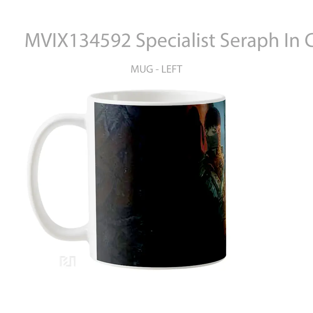 Mug Specialist Seraph In Call Of Duty Black Ops 3 Cangkir Gamer - All-side / Desain