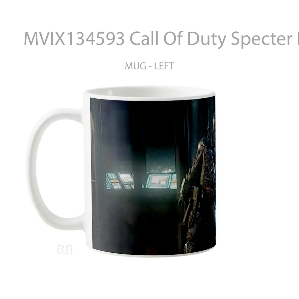Mug Call Of Duty Specter Black Ops 3 Cangkir Gamer - All-side / Desain
