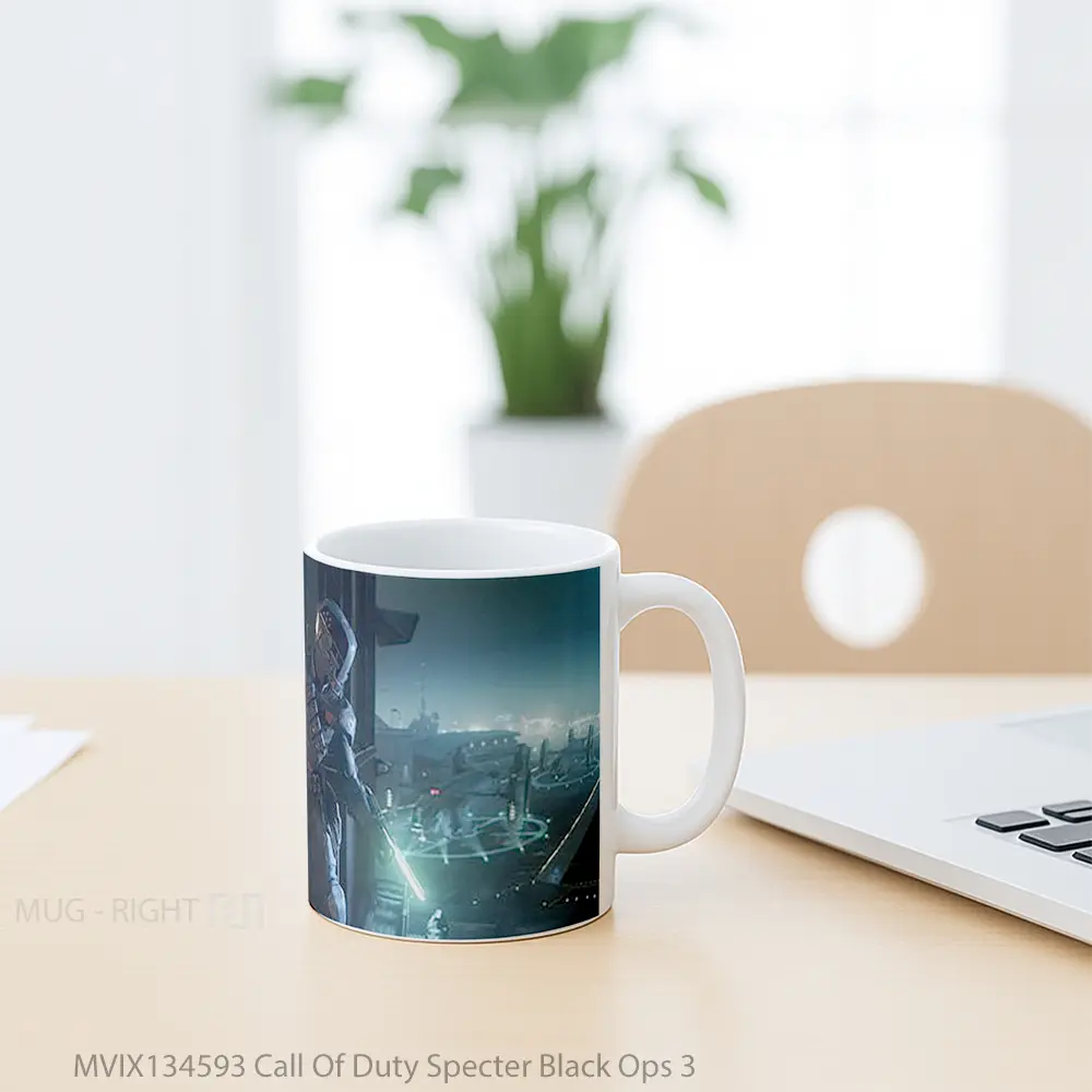 Mug Call Of Duty Specter Black Ops 3 Cangkir Gamer - All-side / Desain