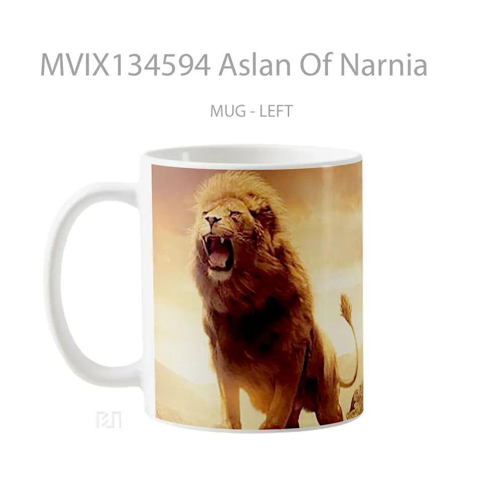 Mug Aslan Of Narnia Gelas Keramik Unik - All-side / Desain
