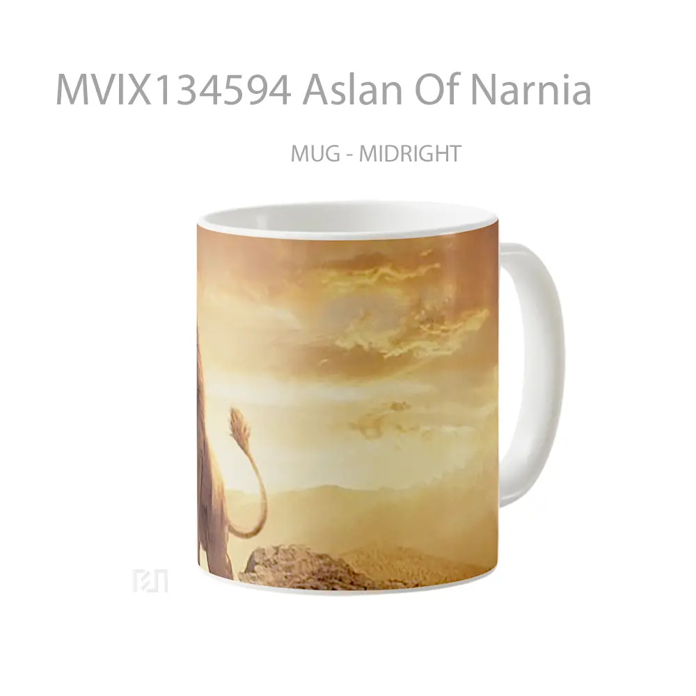 Mug Aslan Of Narnia Gelas Keramik Unik - All-side / Desain