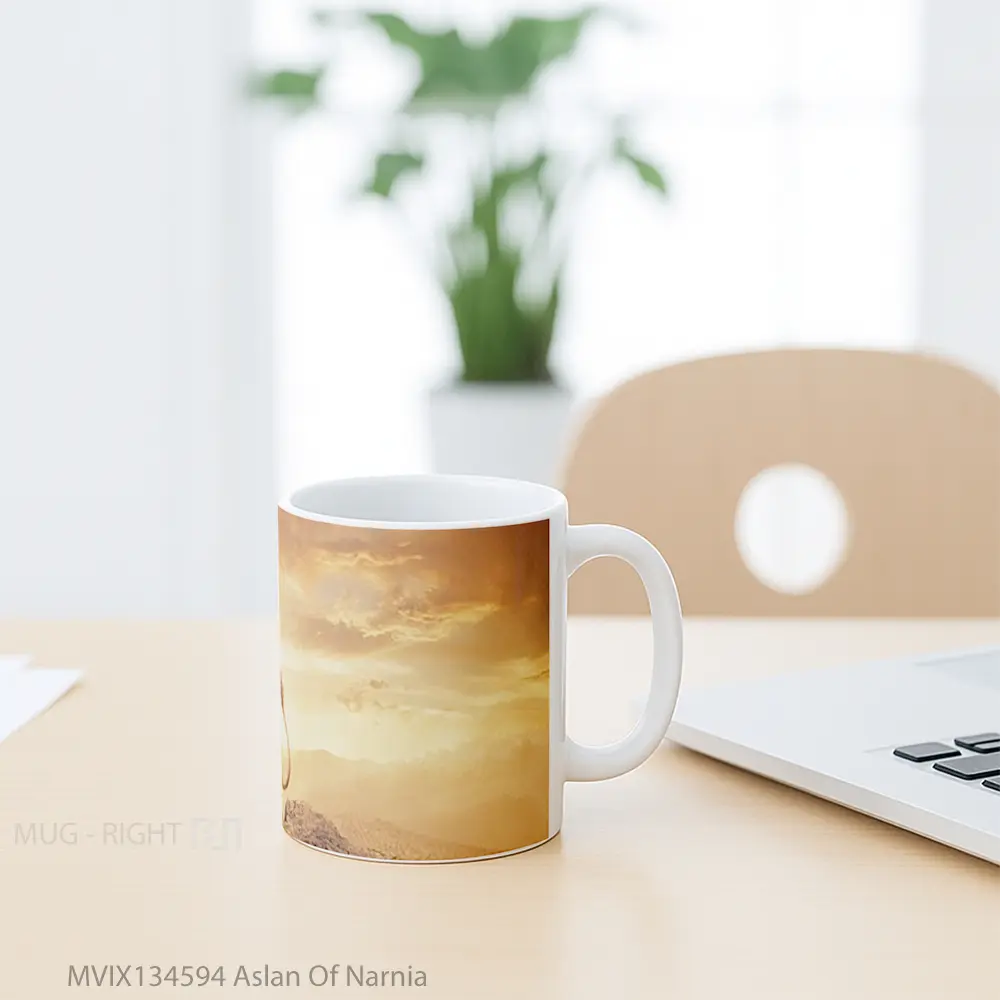 Mug Aslan Of Narnia Gelas Keramik Unik - All-side / Desain