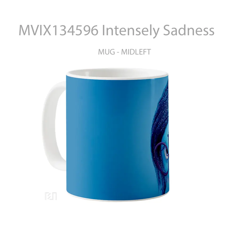Mug Intensely Sadness Gelas Keramik Unik - All-side / Desain