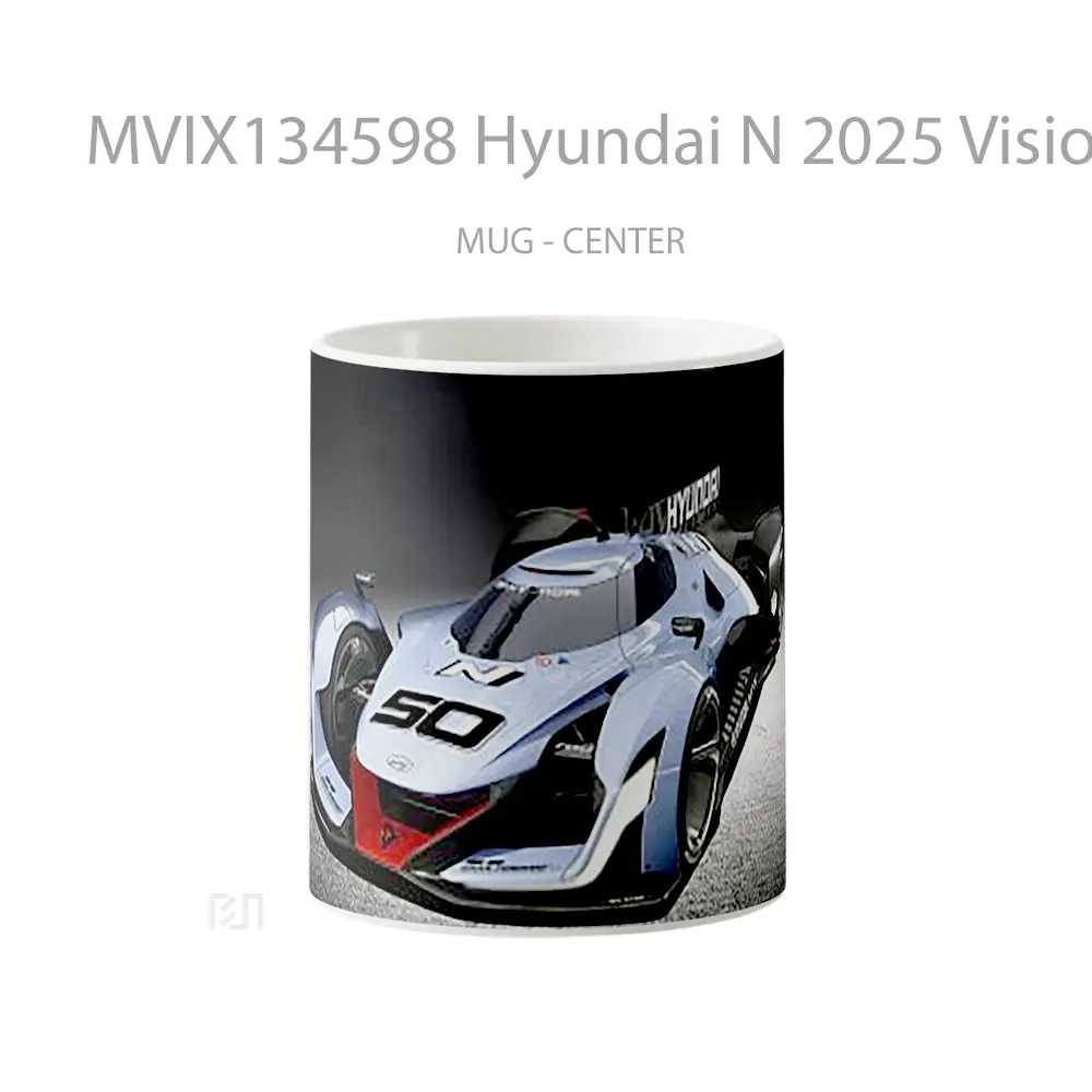 Mug Hyundai N 2025 Vision Gran Turismo Gelas Superhero