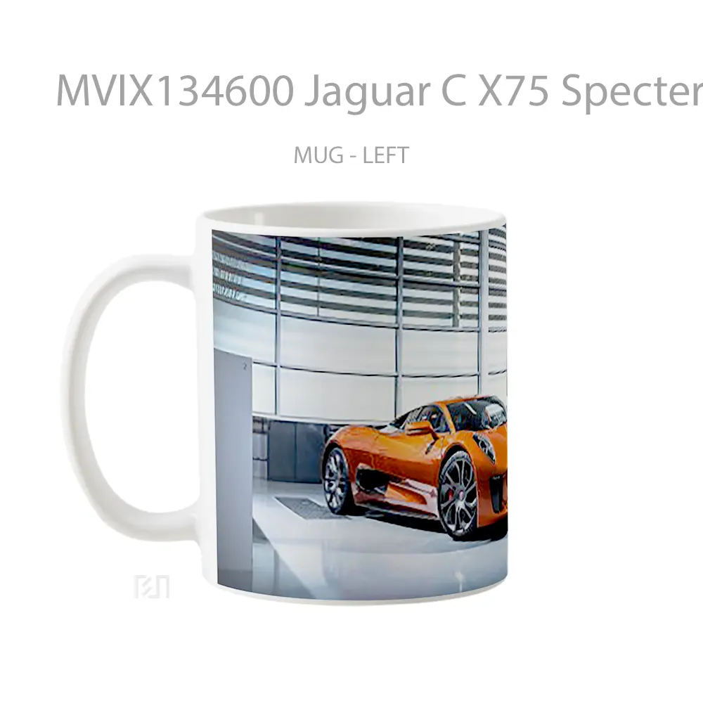 Mug Jaguar C X75 Specter Cart Gelas Keramik Unik - All-side / Desain