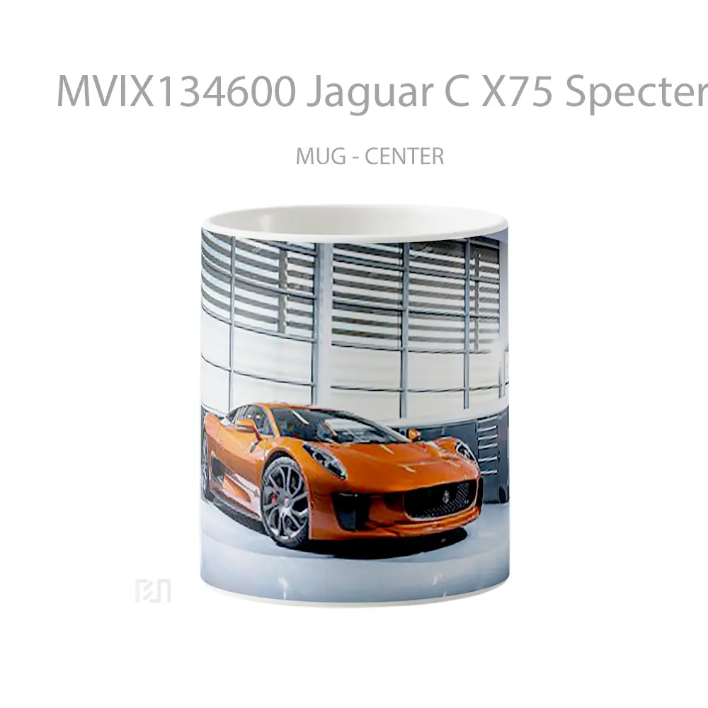 Mug Jaguar C X75 Specter Cart Gelas Keramik Unik