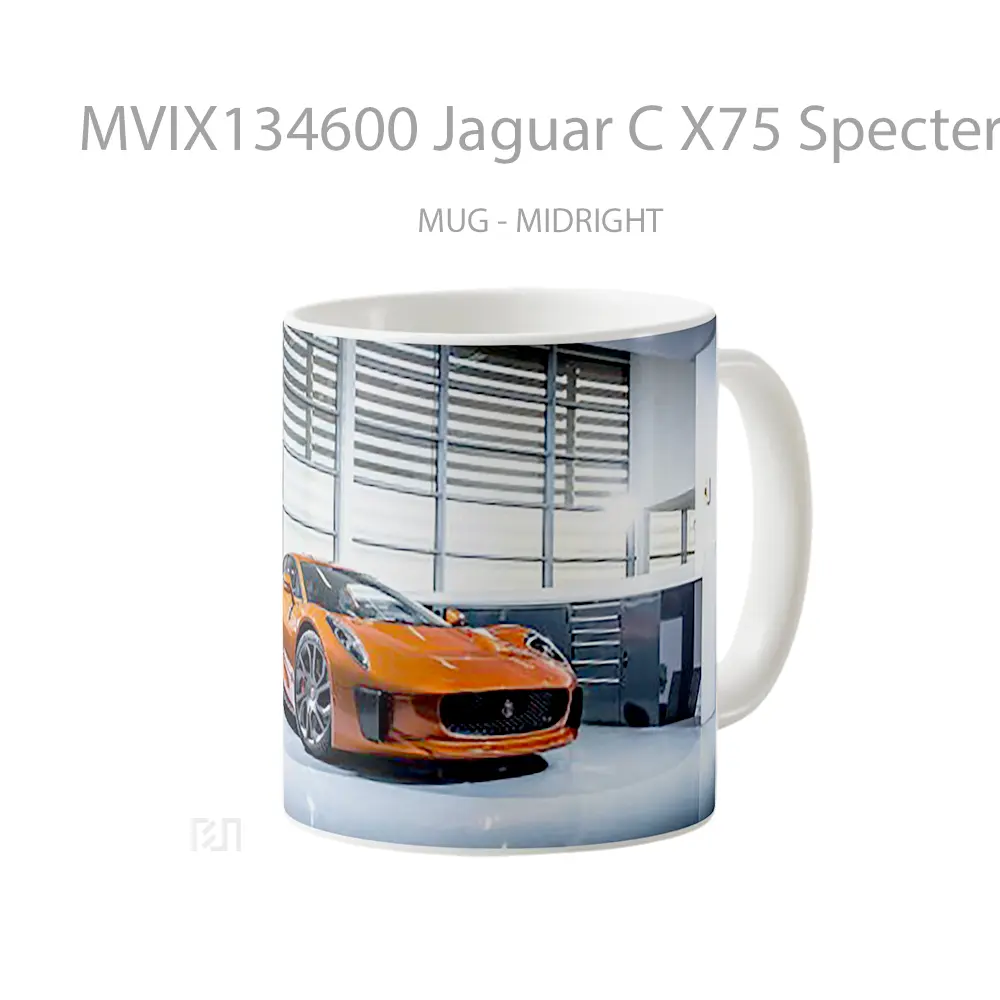 Mug Jaguar C X75 Specter Cart Gelas Keramik Unik - All-side / Desain