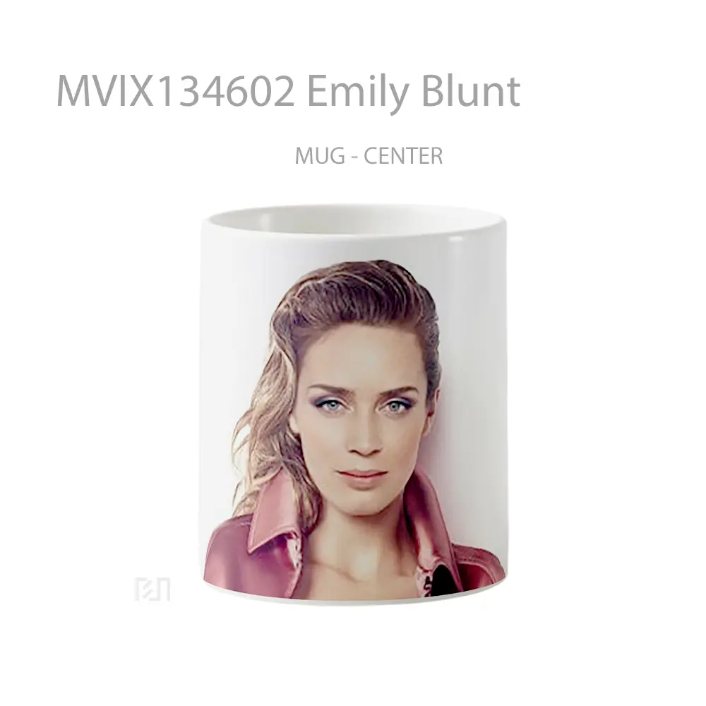 Mug Emily Blunt Gelas Keramik Unik