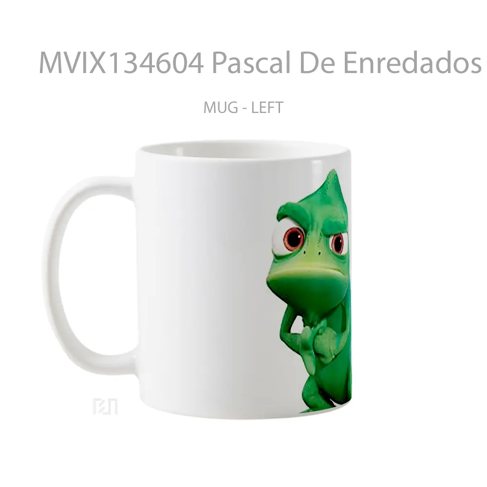 Mug Pascal De Enredados Gelas Keramik Unik - All-side / Desain