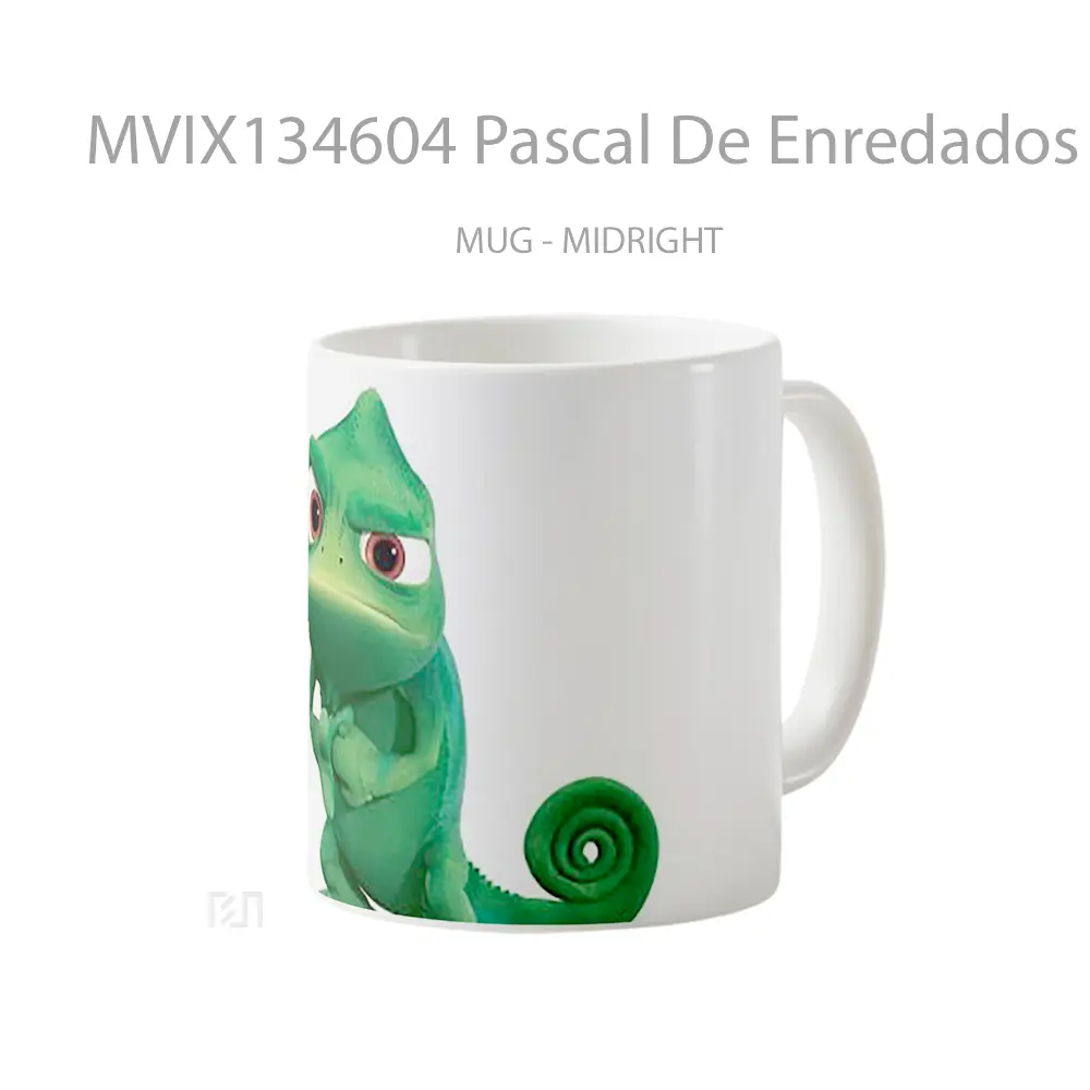 Mug Pascal De Enredados Gelas Keramik Unik - All-side / Desain